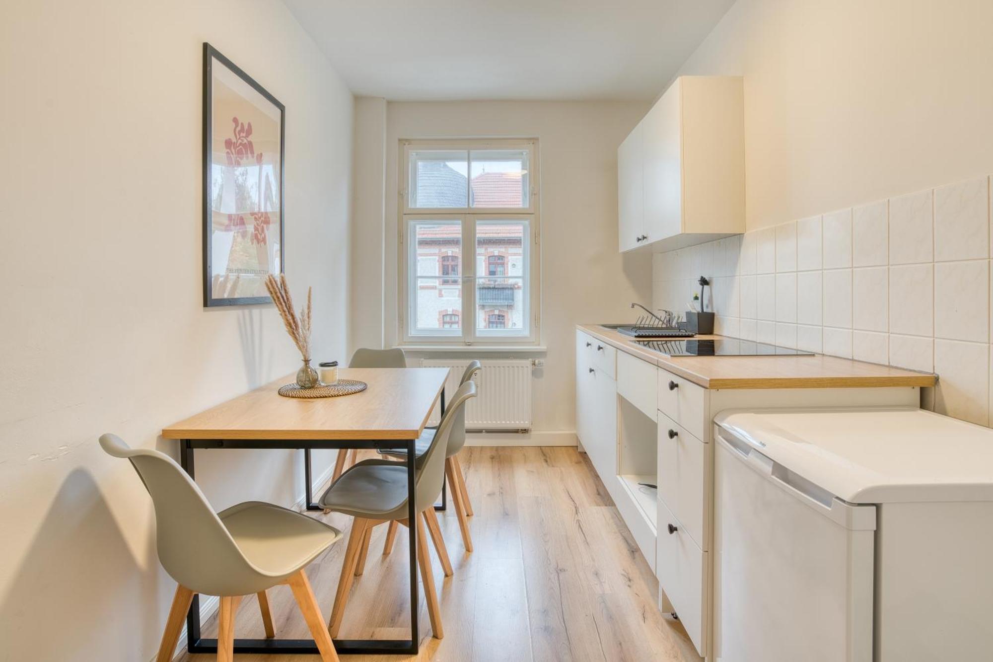 Homy I Stylisches Retroapartment Netflix & Wlan Leipzig Eksteriør bilde