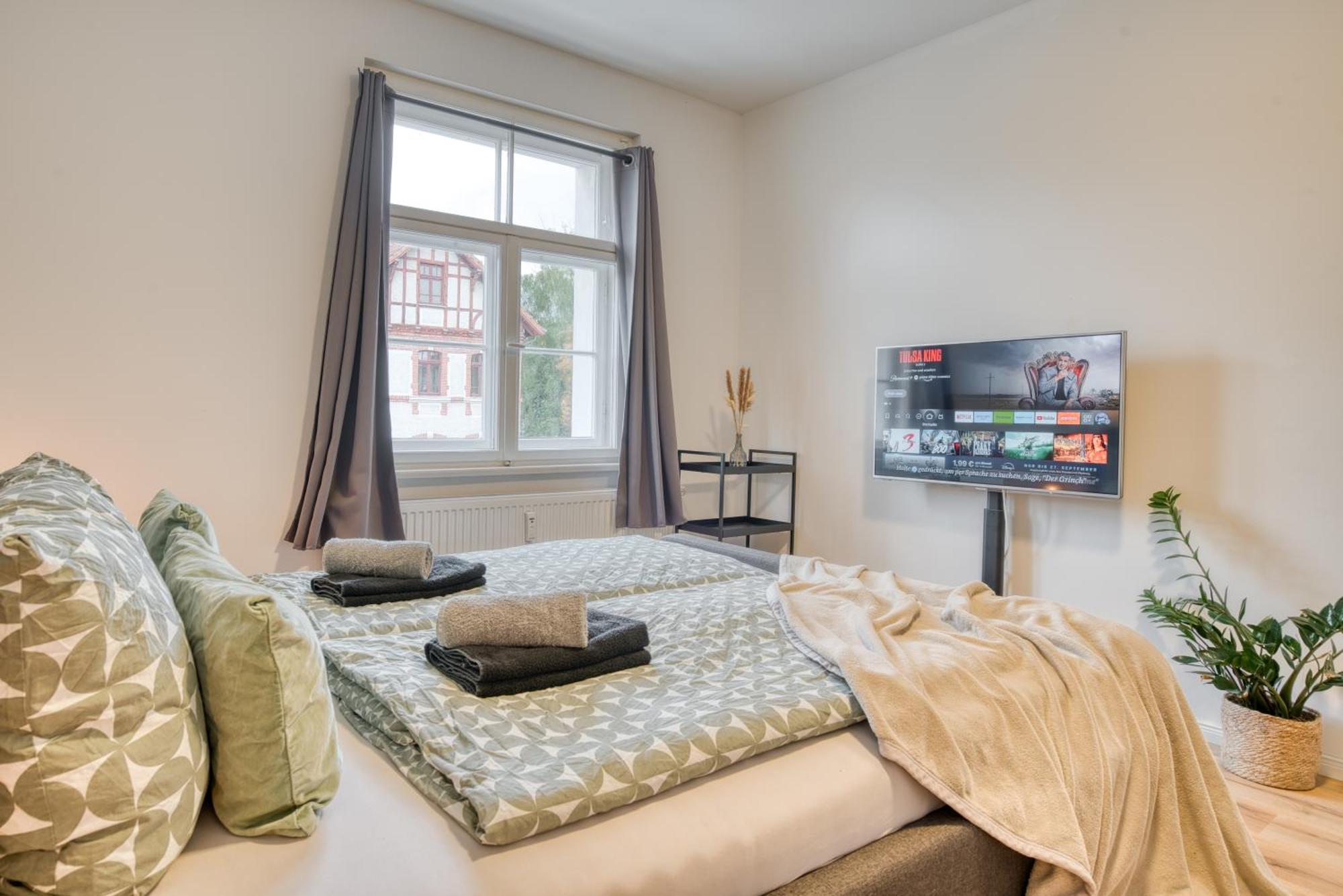 Homy I Stylisches Retroapartment Netflix & Wlan Leipzig Eksteriør bilde